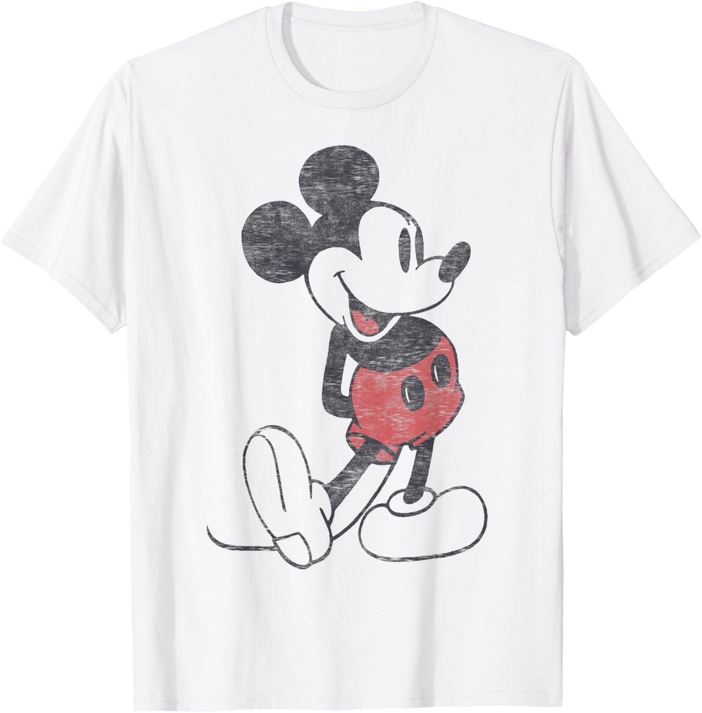 Disney Mickey & Friends Mickey Mouse Vintage Portrait T-Shirt - T-Shirt | White