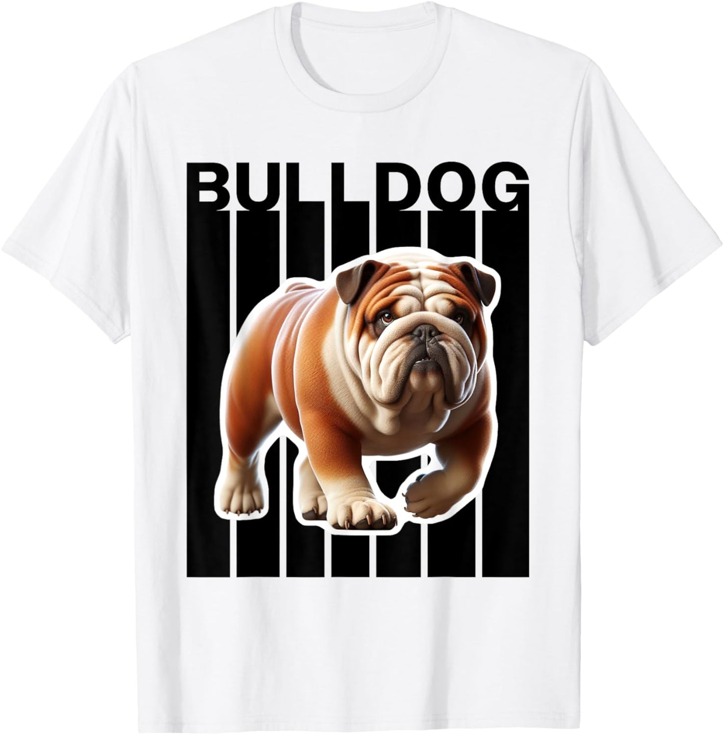 Bulldog dog lovers Men Women Kids T-Shirt - T-Shirt | White