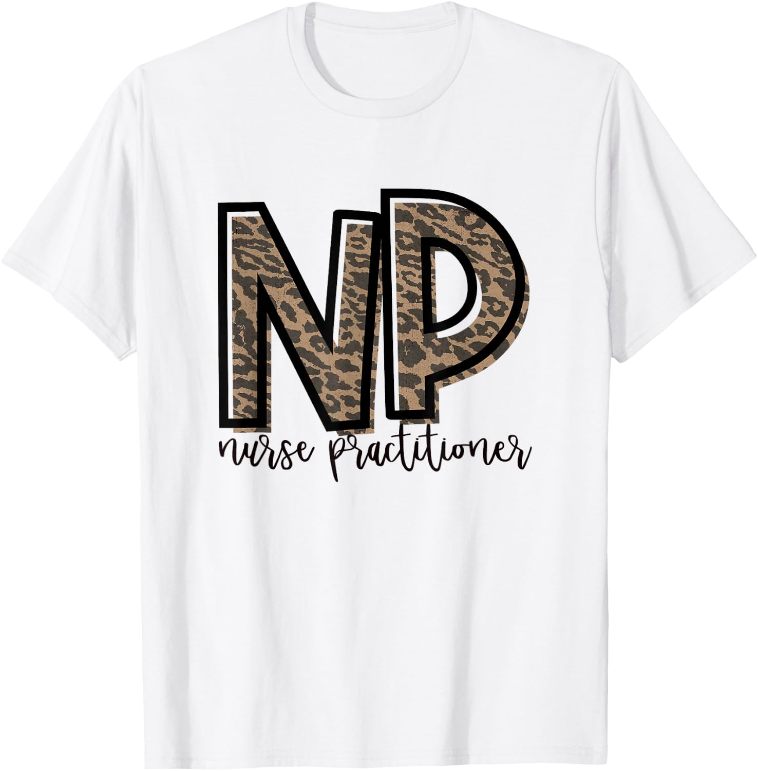 NP Nurse Practitioner Cute T-Shirt - T-Shirt | White