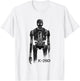 Star Wars Rogue One Iconic K-2SO Enforcer Droid Faded Logo T-Shirt - T-Shirt | White