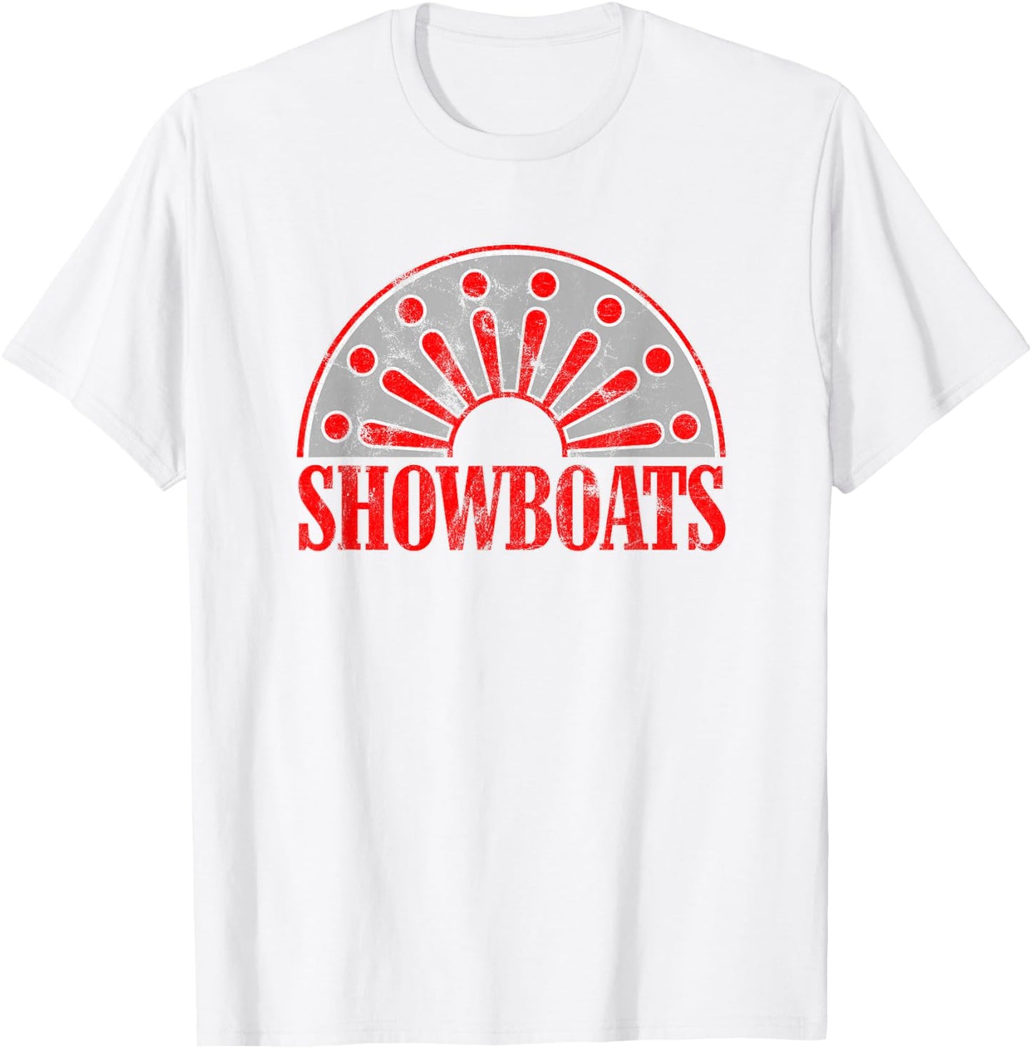 Memphis Showboats USFL Throwback Vintage T-Shirt - T-Shirt | White