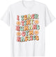 I Teach Tiny Humans Gymnastics Cute Teacher Gymnastic Coach T-Shirt - T-Shirt | White