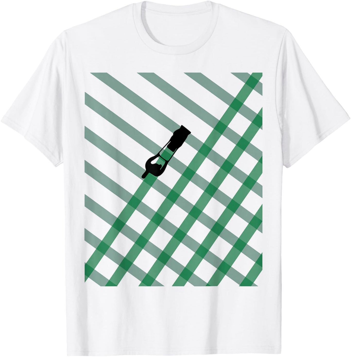 Lawn Striping Lawn Mowing Funny Dad Lawn Mower T-Shirt - T-Shirt | White