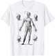 Human Muscle Anatomy Medical Anatomy T-Shirt - T-Shirt | White
