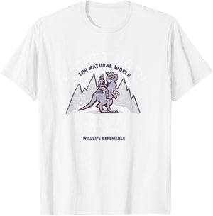 Star Wars Travel Vacation Planet Hoth Tauntaun Experience T-Shirt - T-Shirt | White