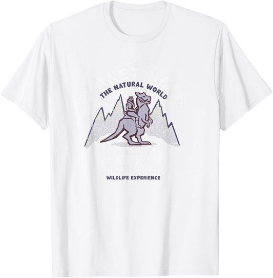 Star Wars Travel Vacation Planet Hoth Tauntaun Experience T-Shirt - T-Shirt | White