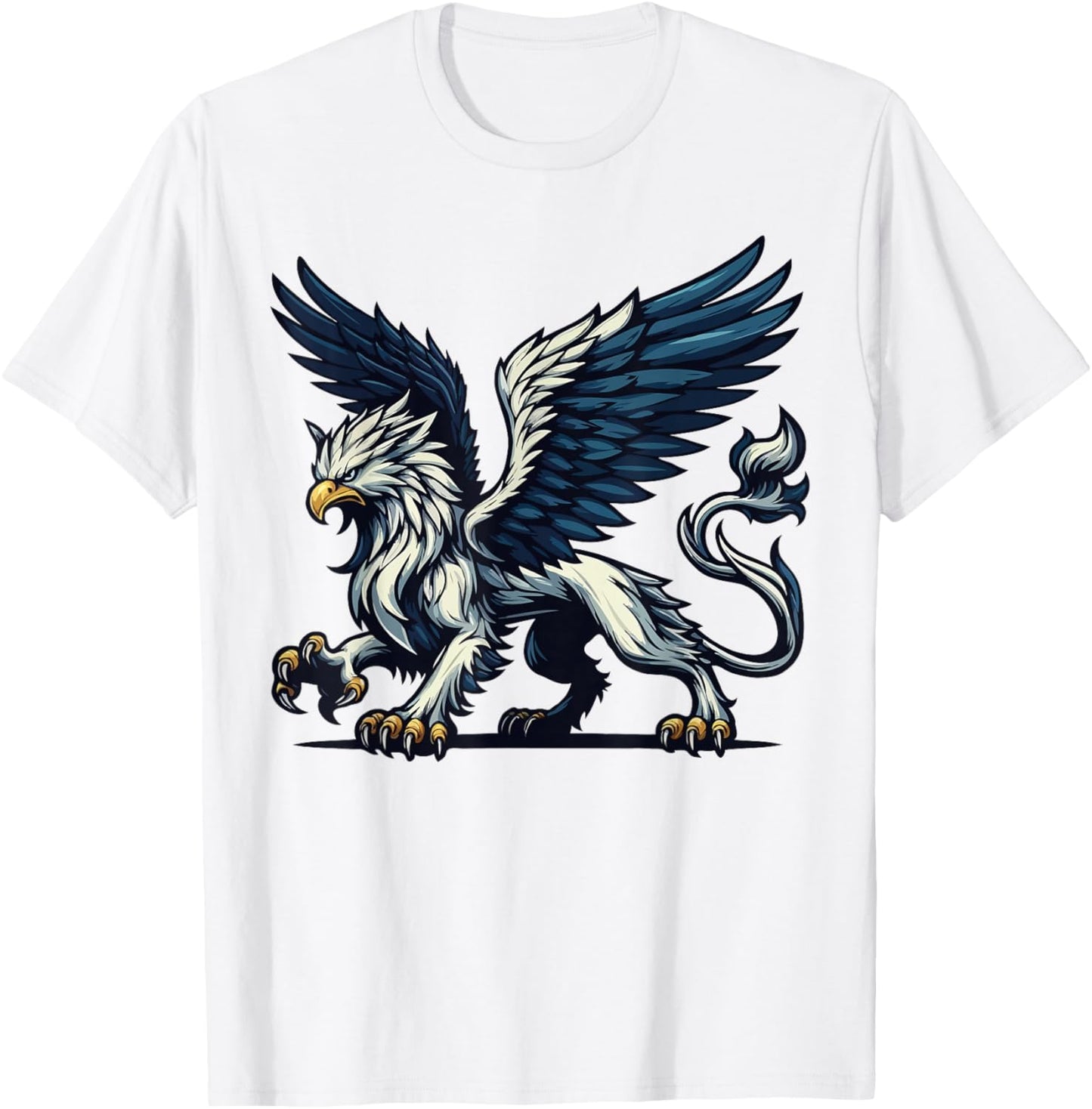 Retro Vintage Griffin Funny Griffin Lovers Legendary Griffin T-Shirt - T-Shirt | White