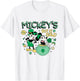 Disney Mickey Minnie St. Patrick's Day Mickey's Pot o' Gold T-Shirt - T-Shirt | White