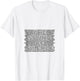 Simon & Garfunkel - Sound Of Silence T-Shirt - T-Shirt | White