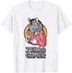 Zebra Gamer Graphic Design For Gamer Kids T-Shirt - T-Shirt | White