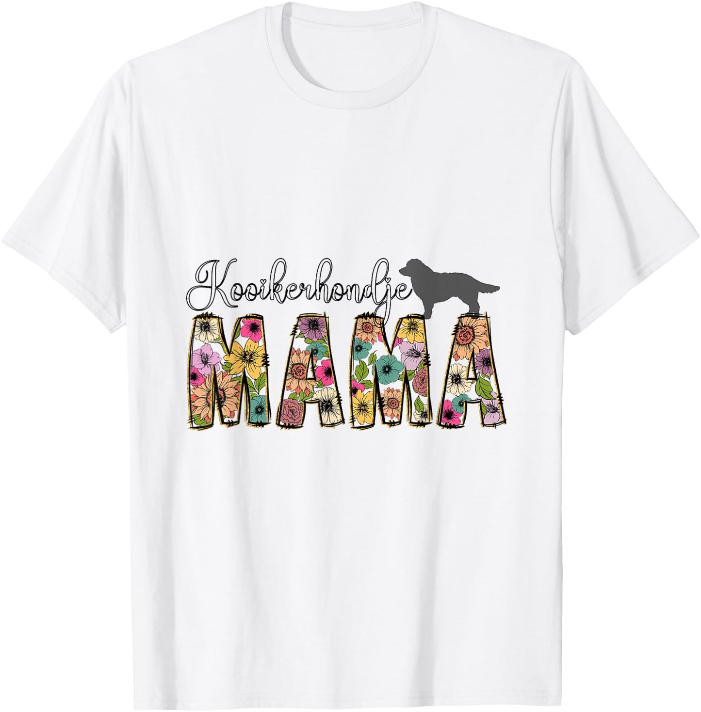 Kooikerhondje Dog T-Shirt - T-Shirt | White