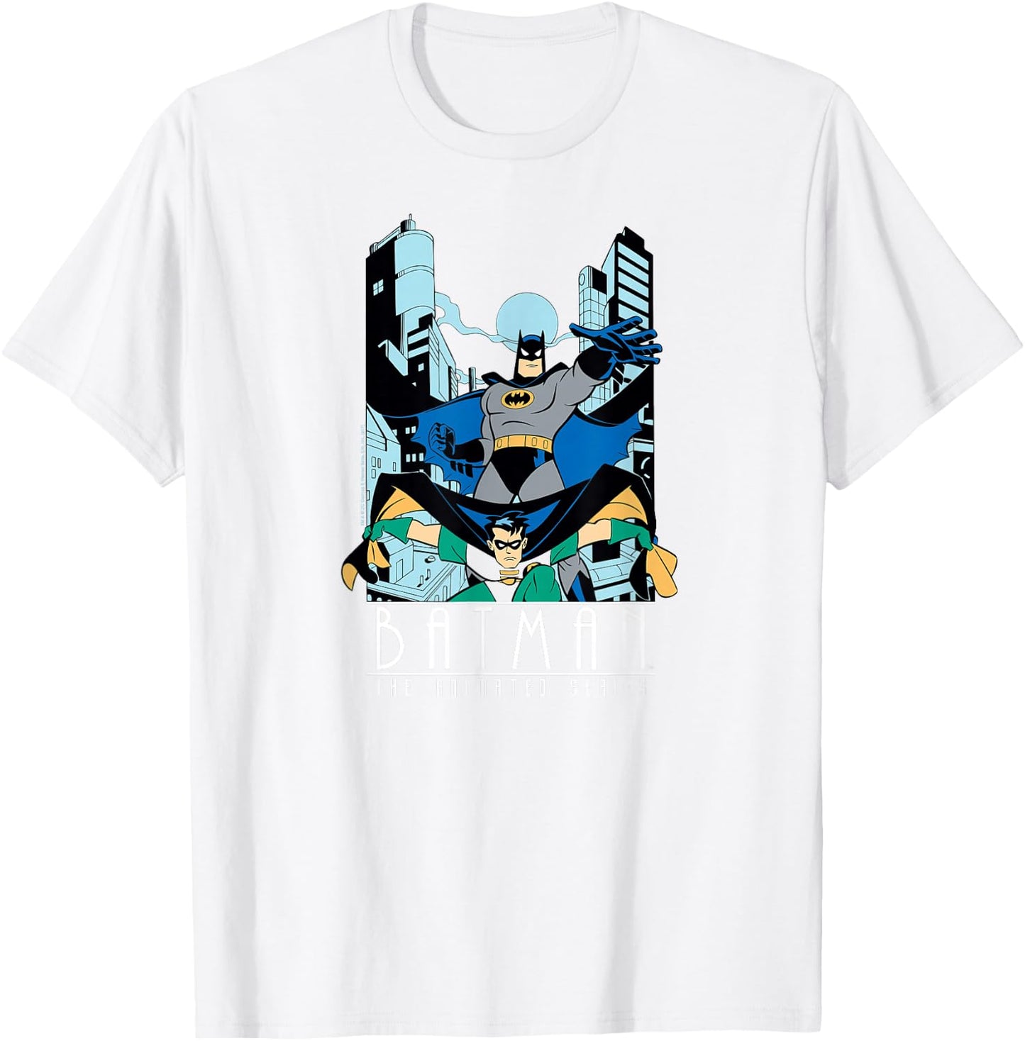 Batman: The Animated Series Batman and Robin T-Shirt - T-Shirt | White
