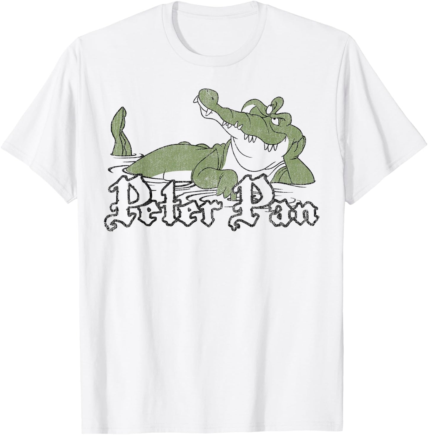 Disney Peter Pan Tick-Tock The Crocodile Small T-Shirt - T-Shirt | White