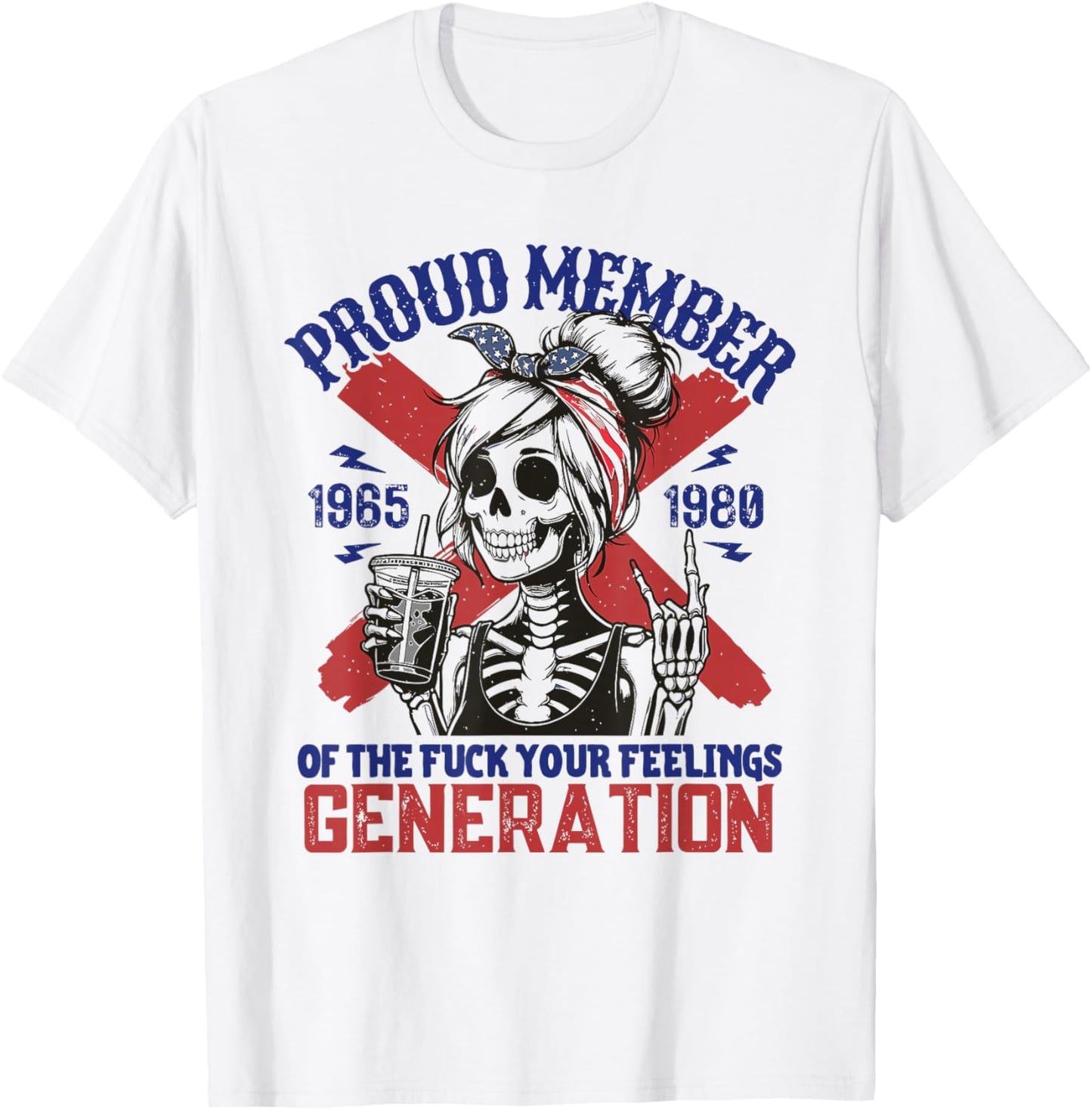 Skeleton T-Shirt - T-Shirt | White