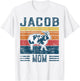 Best Sheep Mom Women - Vintage Jacob Sheep T-Shirt - T-Shirt | White