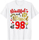 Blessed at 98 Year Old 98th Birthday It's My 98th Bday T-Shirt - T-Shirt | White