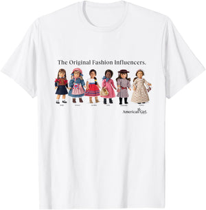 American Girl - The Original Fashion Influencers T-Shirt - T-Shirt | White