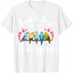 Budgie Budgerigar Birds Just a Girl Who Loves Budgies T-Shirt - T-Shirt | White