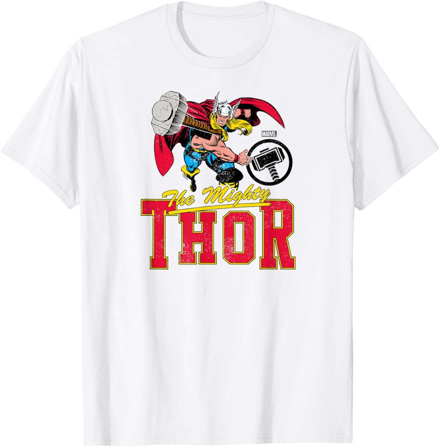 Thor - Collegiate T-Shirt - T-Shirt | White