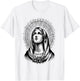 Tattoo Style Virgin Mary T-Shirt - T-Shirt | White