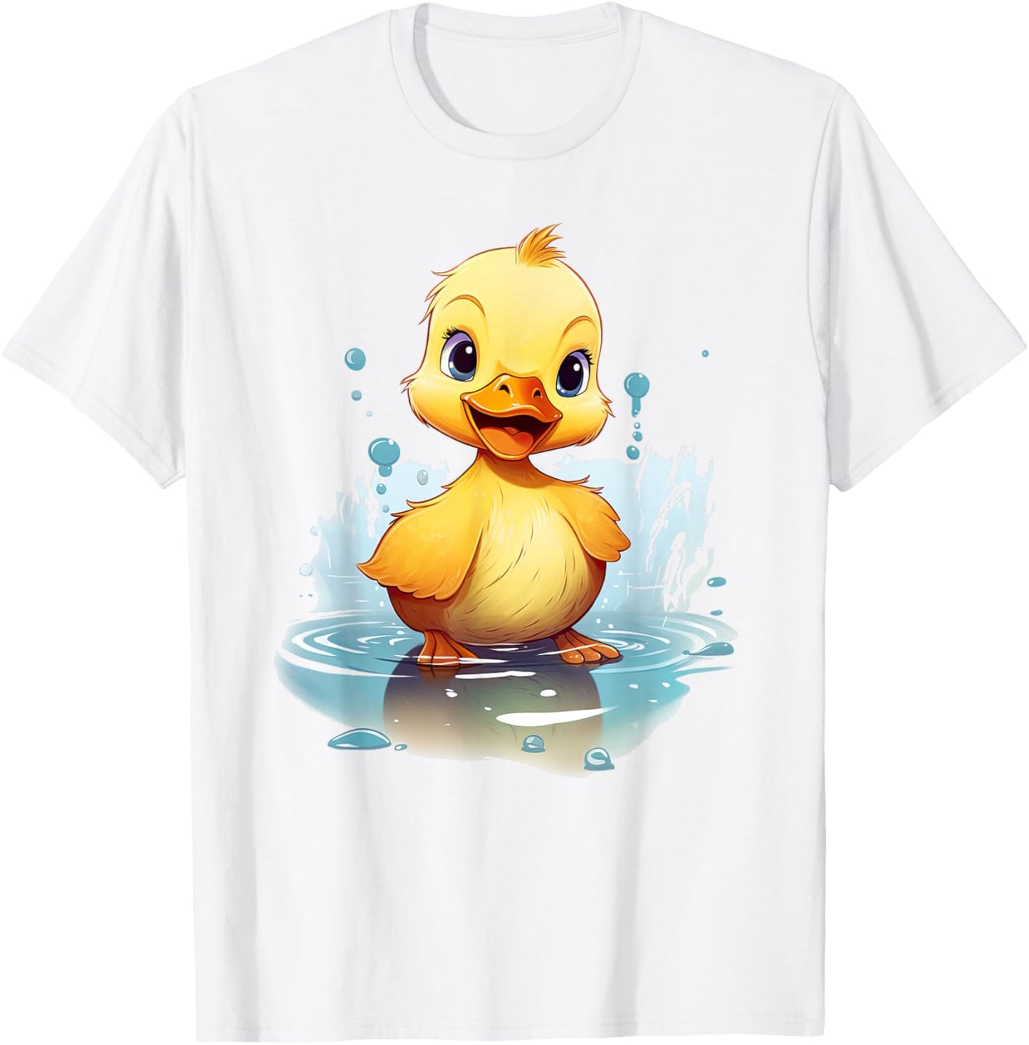 Cute duckling funny duckling lover baby Duck T-Shirt - T-Shirt | White