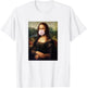 Mona Lisa Mona Lisa Bubblegum Bubble Mona Lisa T-Shirt - T-Shirt | White
