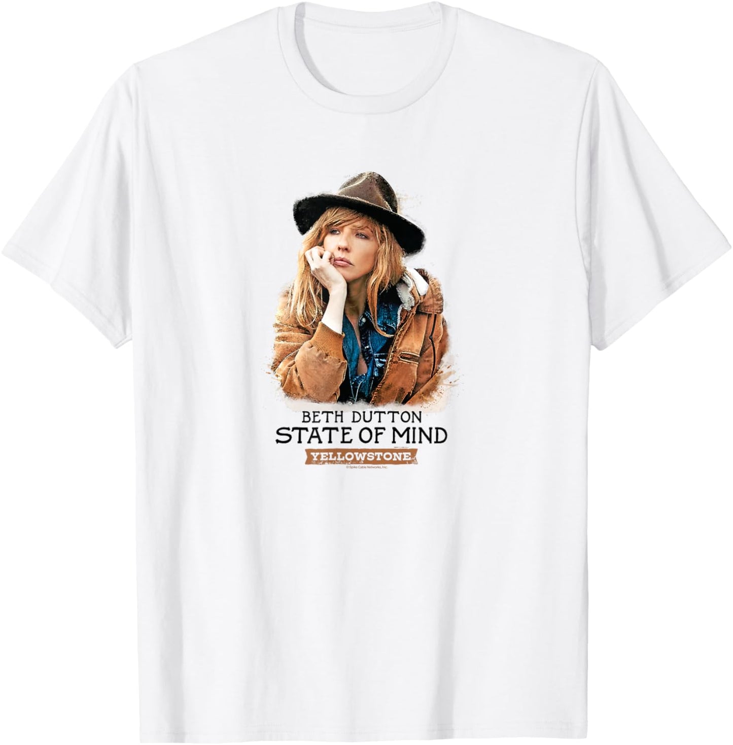 Yellowstone - Beth Dutton State of Mind T-Shirt - T-Shirt | White