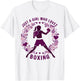 Just A Girl Who Loves Boxing Cute Boxer Boxing Lovers T-Shirt - T-Shirt | White