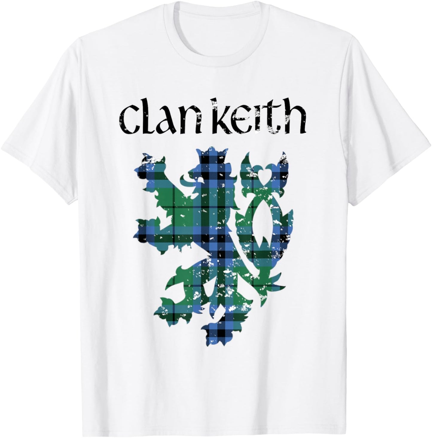 Clan Keith Tartan Scottish Family Name Scotland Pride T-Shirt - T-Shirt | White