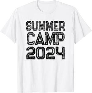 Adventure SUMMER CAMP 2024 Staff Kids Camping Besties Nurse T-Shirt - T-Shirt | White