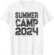 Adventure SUMMER CAMP 2024 Staff Kids Camping Besties Nurse T-Shirt - T-Shirt | White