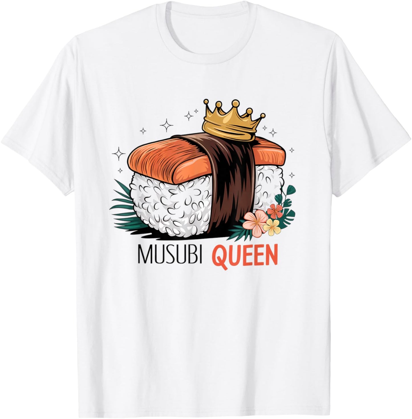 Musubi – Hawaiian Snack Lover’s Design T-Shirt - T-Shirt | White