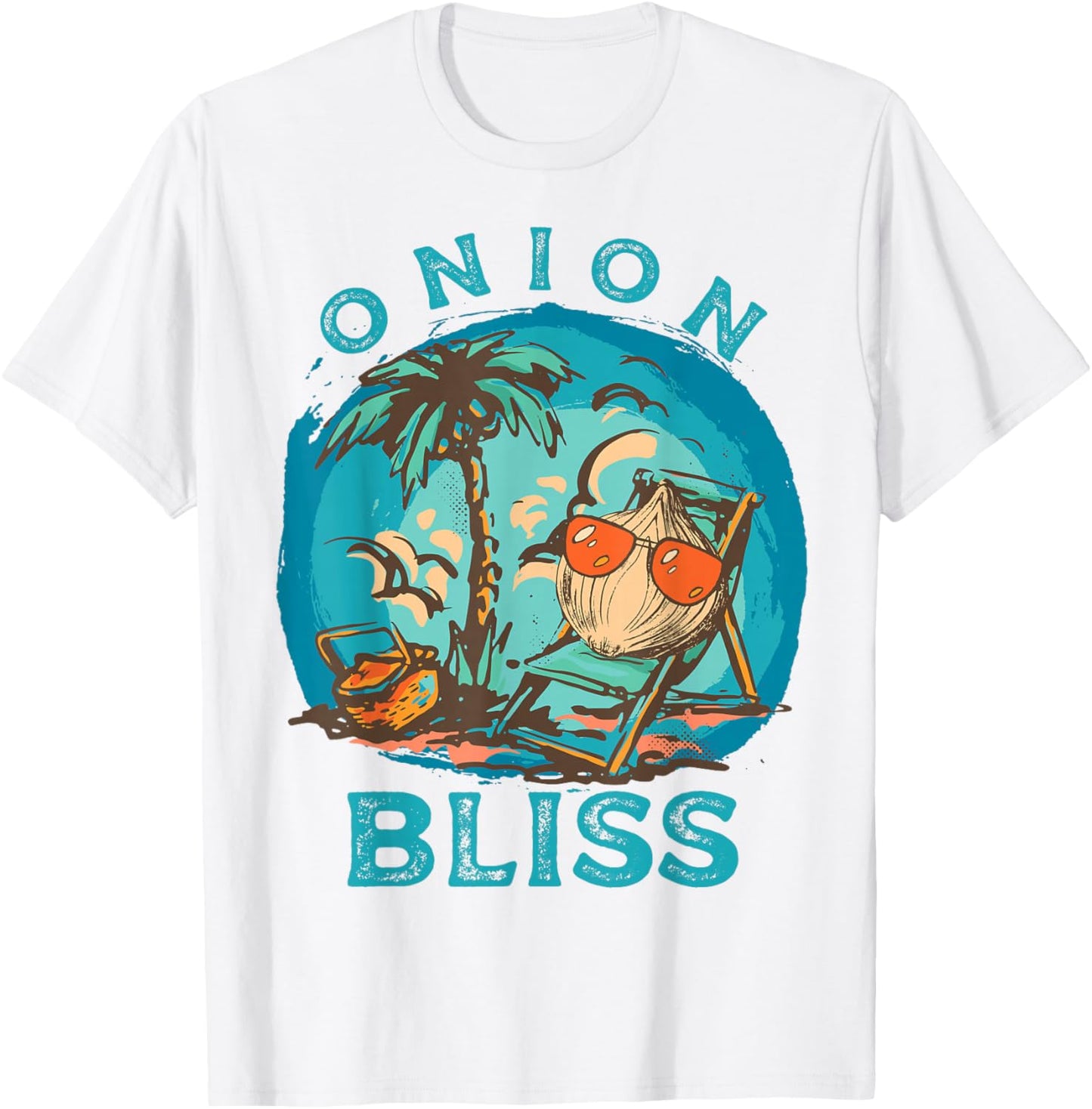 Onion Bliss Caramelized Onion Homesteading Cook Chef Vegan T-Shirt - T-Shirt | White