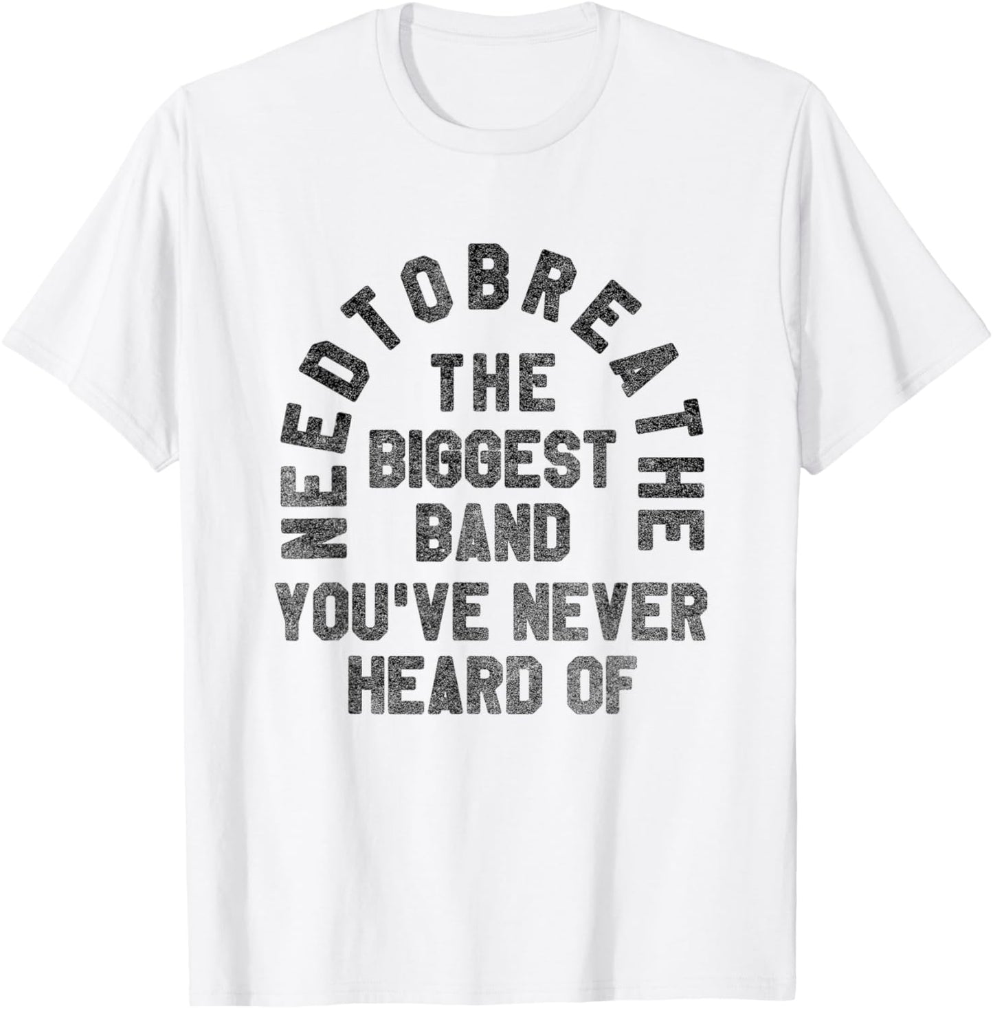Needtobreathe Biggest Band T-Shirt - T-Shirt | White