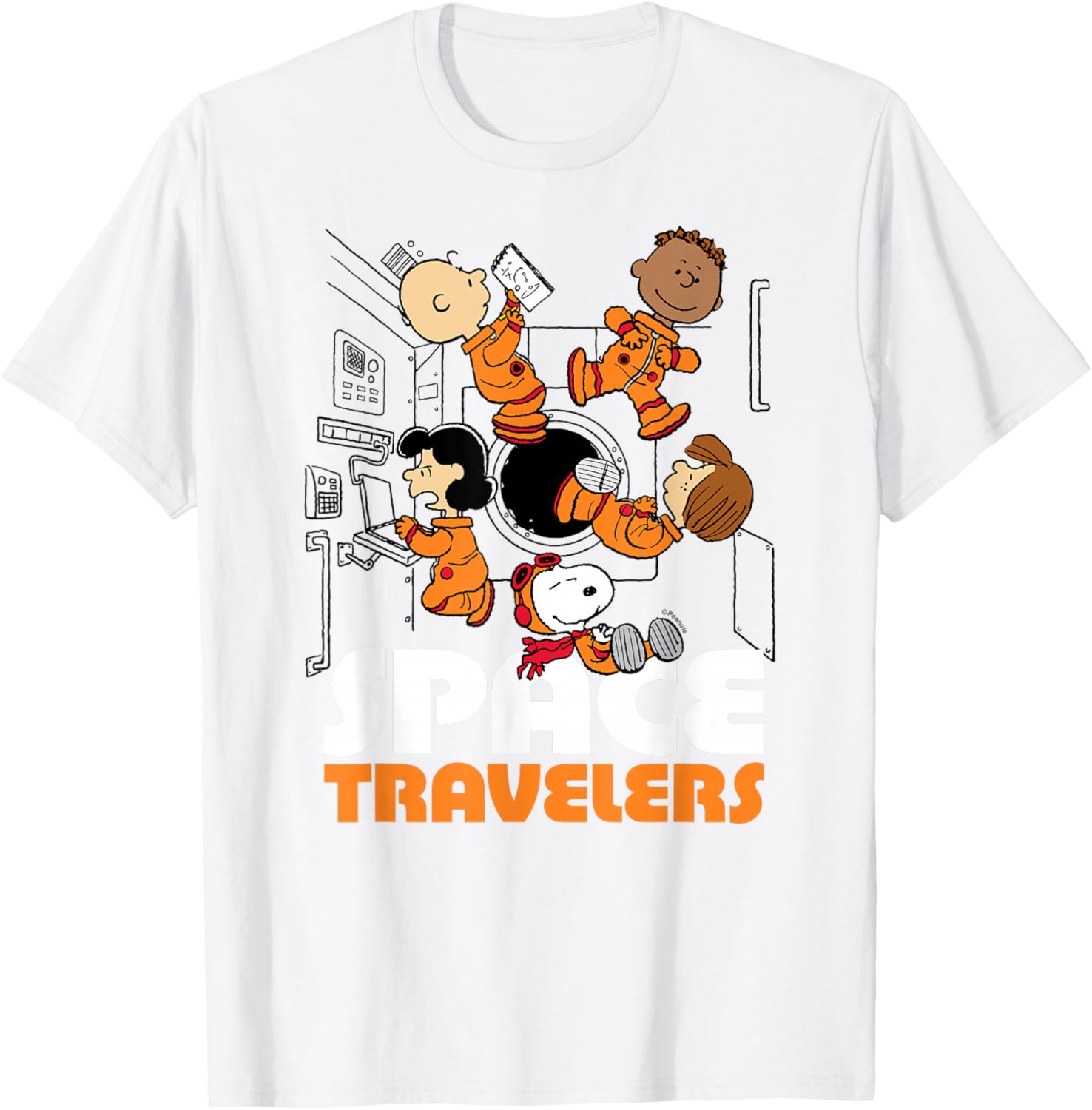 Peanuts - Space Travelers T-Shirt - T-Shirt | White