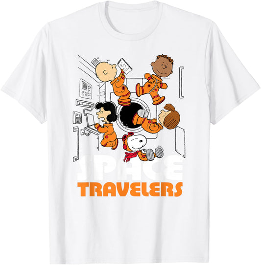 Peanuts - Space Travelers T-Shirt - T-Shirt | White