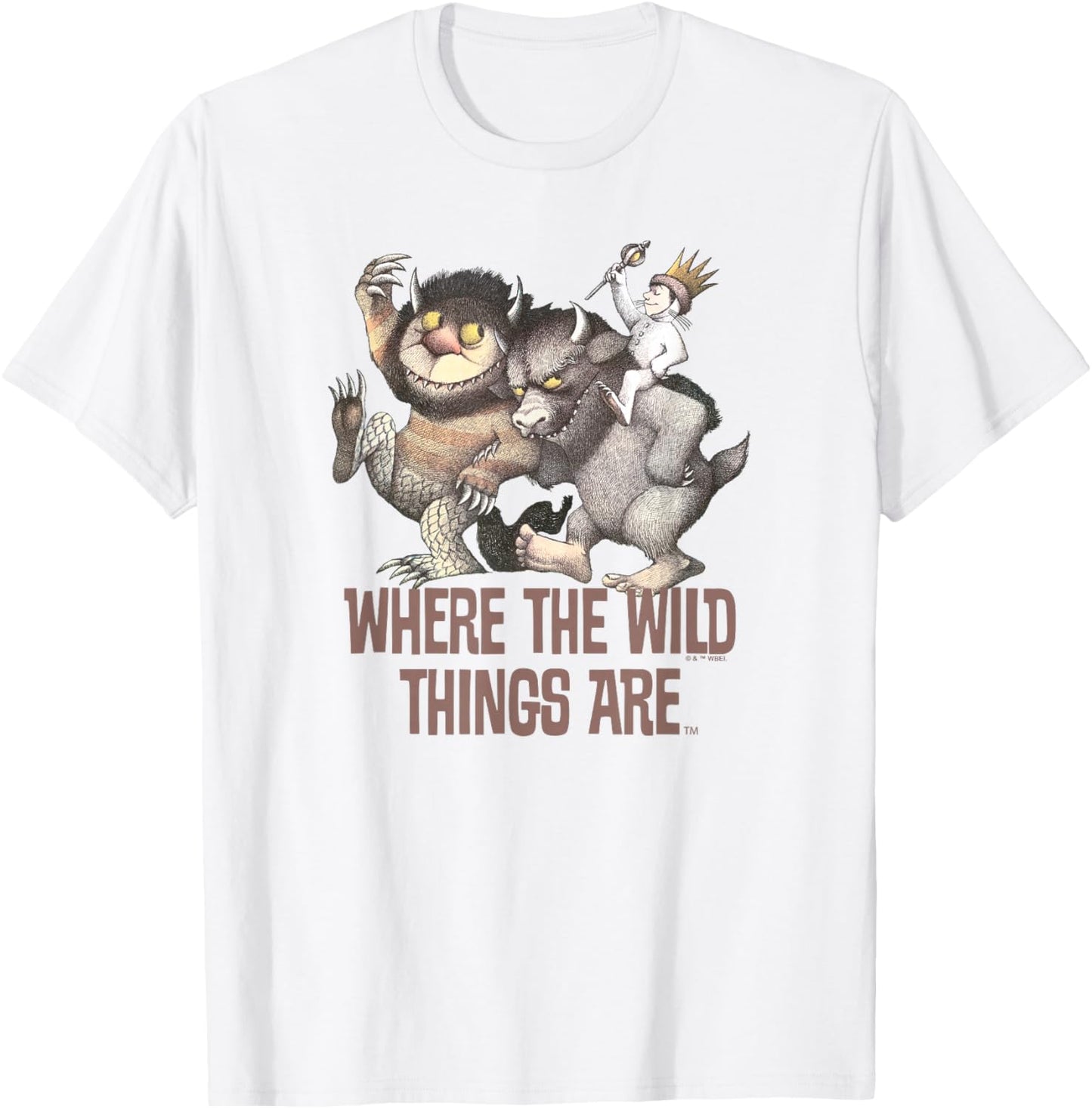 Where the Wild Things Are Max and Wild Thing T-Shirt - T-Shirt | White