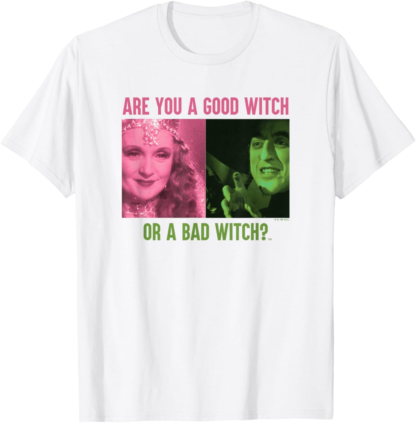 The Wizard of Oz Good Witch or Bad Witch T-Shirt - T-Shirt | White