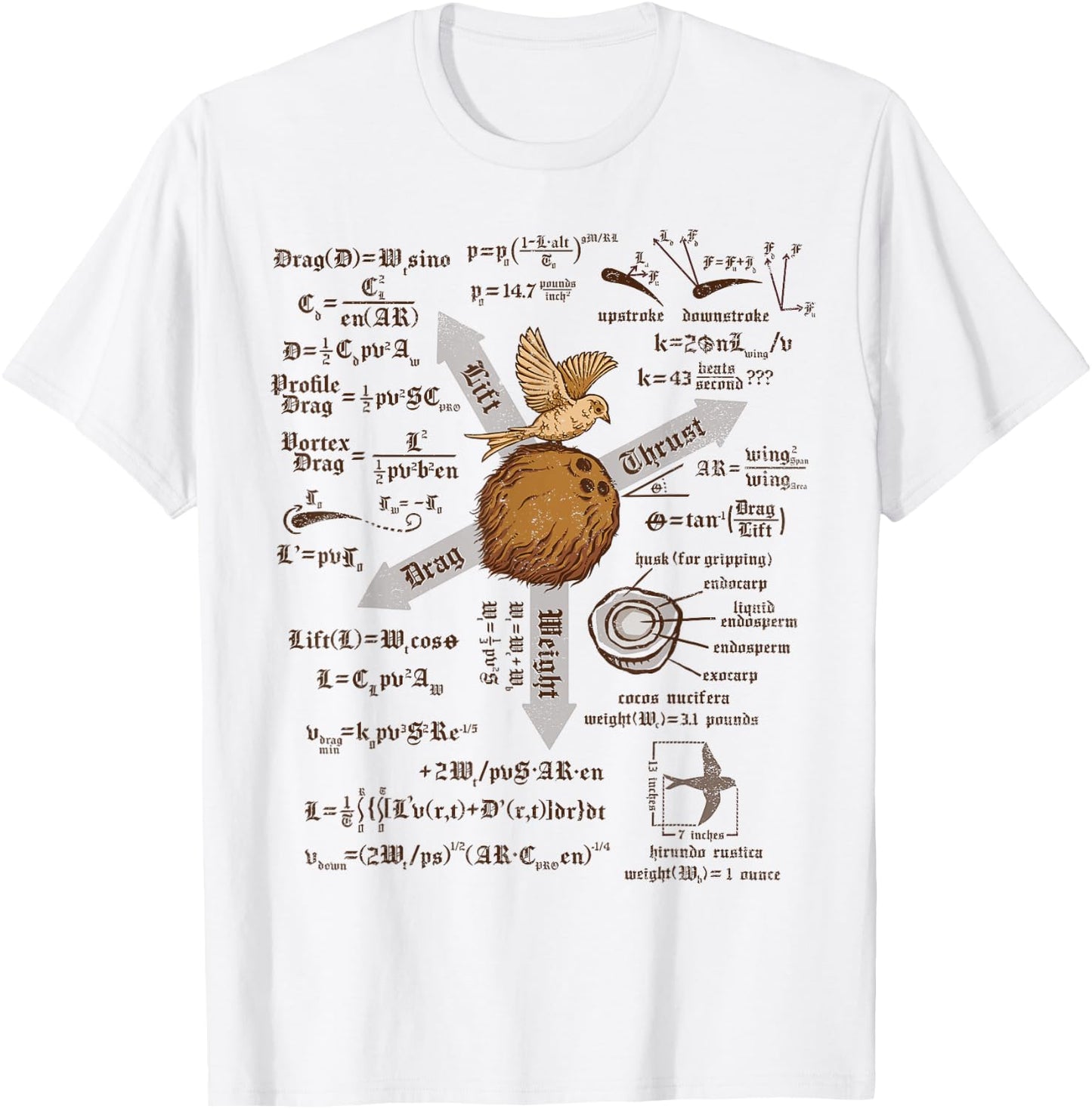 A Simple Question of Weight Ratios T-Shirt - T-Shirt | White