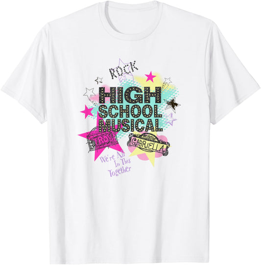 Disney High School Musical The Series All in This Together T-Shirt - T-Shirt | White