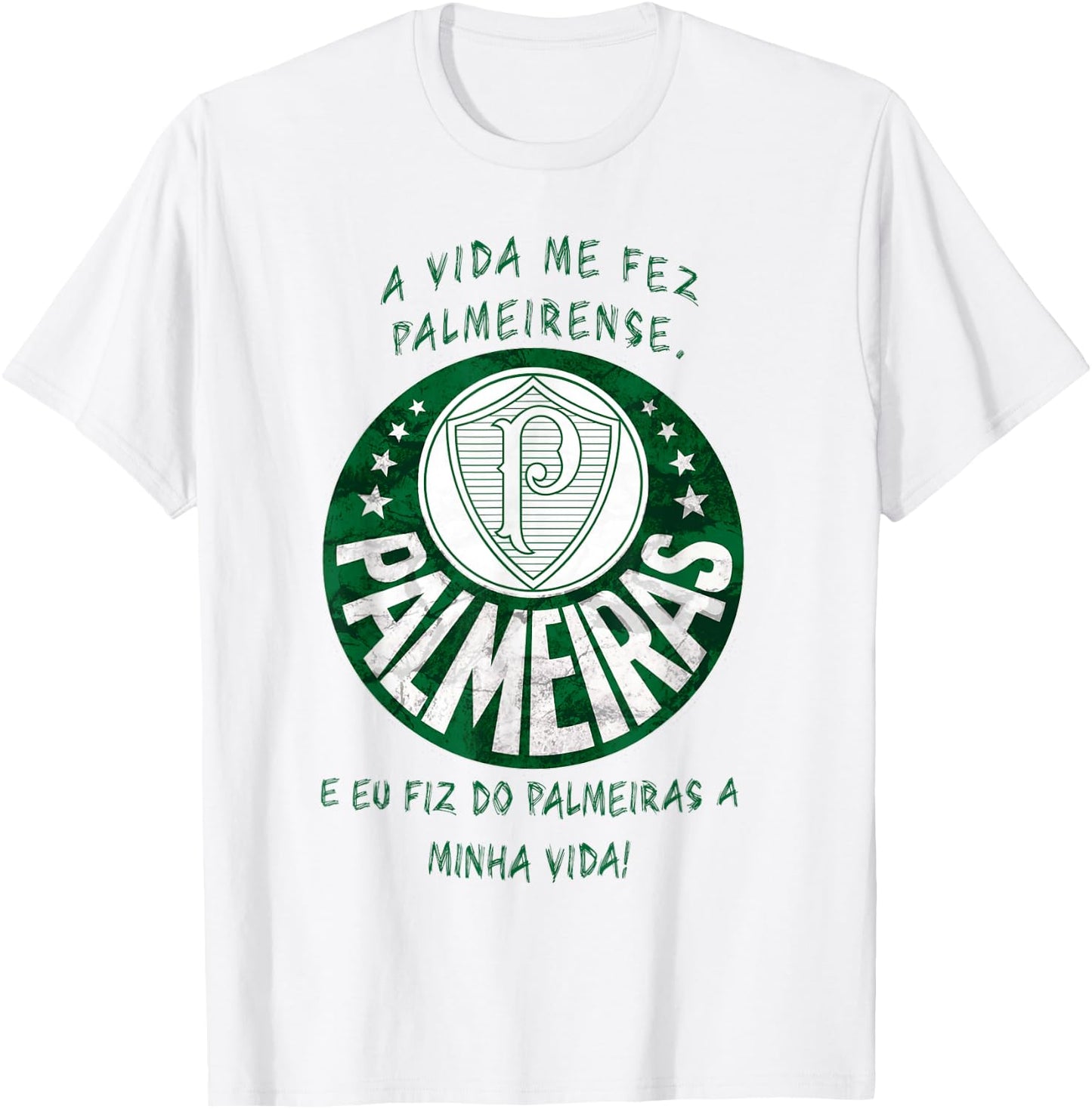 Camiseta Palmeiras Brasil Soccer T-Shirt - T-Shirt | White