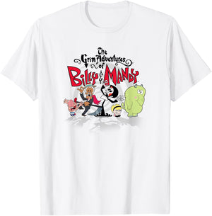 The Grim Adventures of Billy & Mandy Group Shot T-Shirt - T-Shirt | White