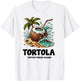 Tortola B.V.I British Virgin Islands Souvenir Vacation T-Shirt - T-Shirt | White