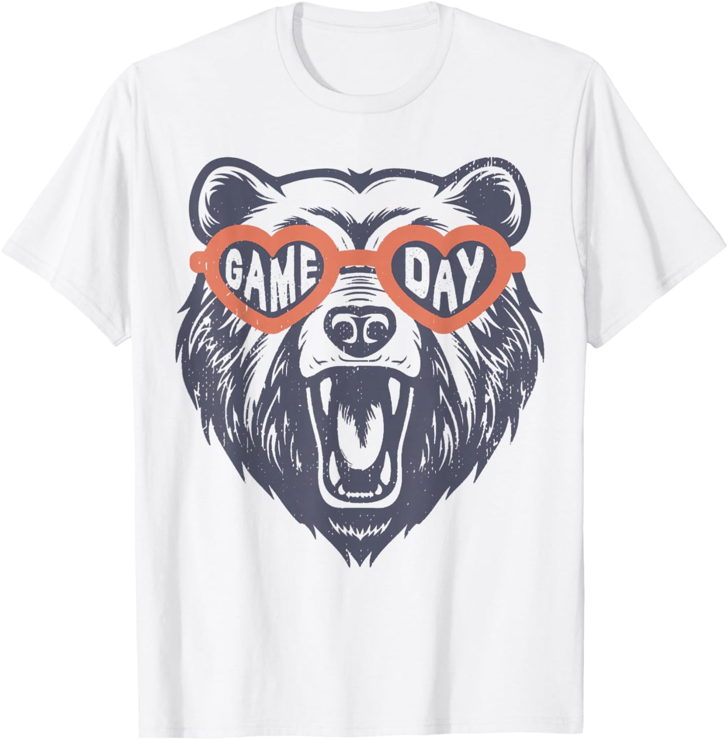 Game Day Bear T-Shirt - T-Shirt | White