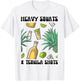Heavy Squats And Tequila Shot Personal Trainer Tequila Lover T-Shirt - T-Shirt | White