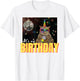 It's My BIRTHDAY CAT Rainbow Disco Fun MEME Funny Women kids T-Shirt - T-Shirt | White