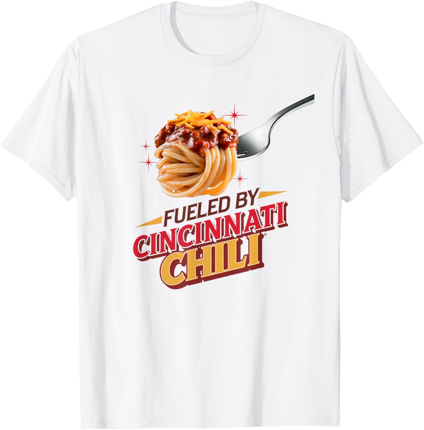 Cincinnati Chili - Iconic Ohio Comfort Food Design T-Shirt - T-Shirt | White