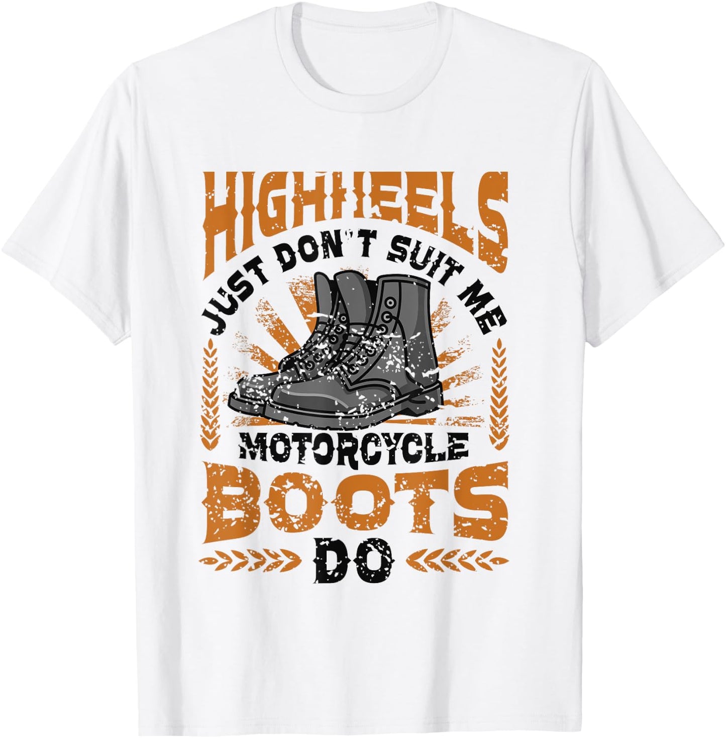 Sexy Motorcycle Women Female Biker T-Shirt - T-Shirt | White