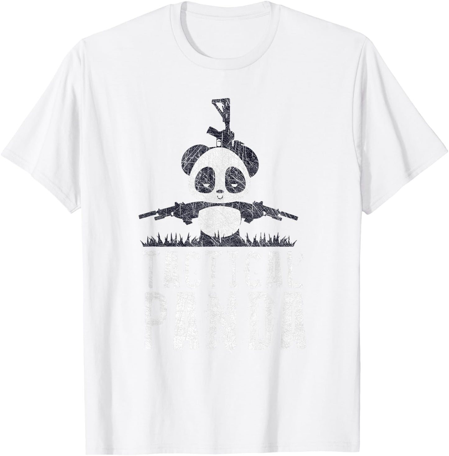 Panda , Battle Panda Bear, Gift T-Shirt - T-Shirt | White