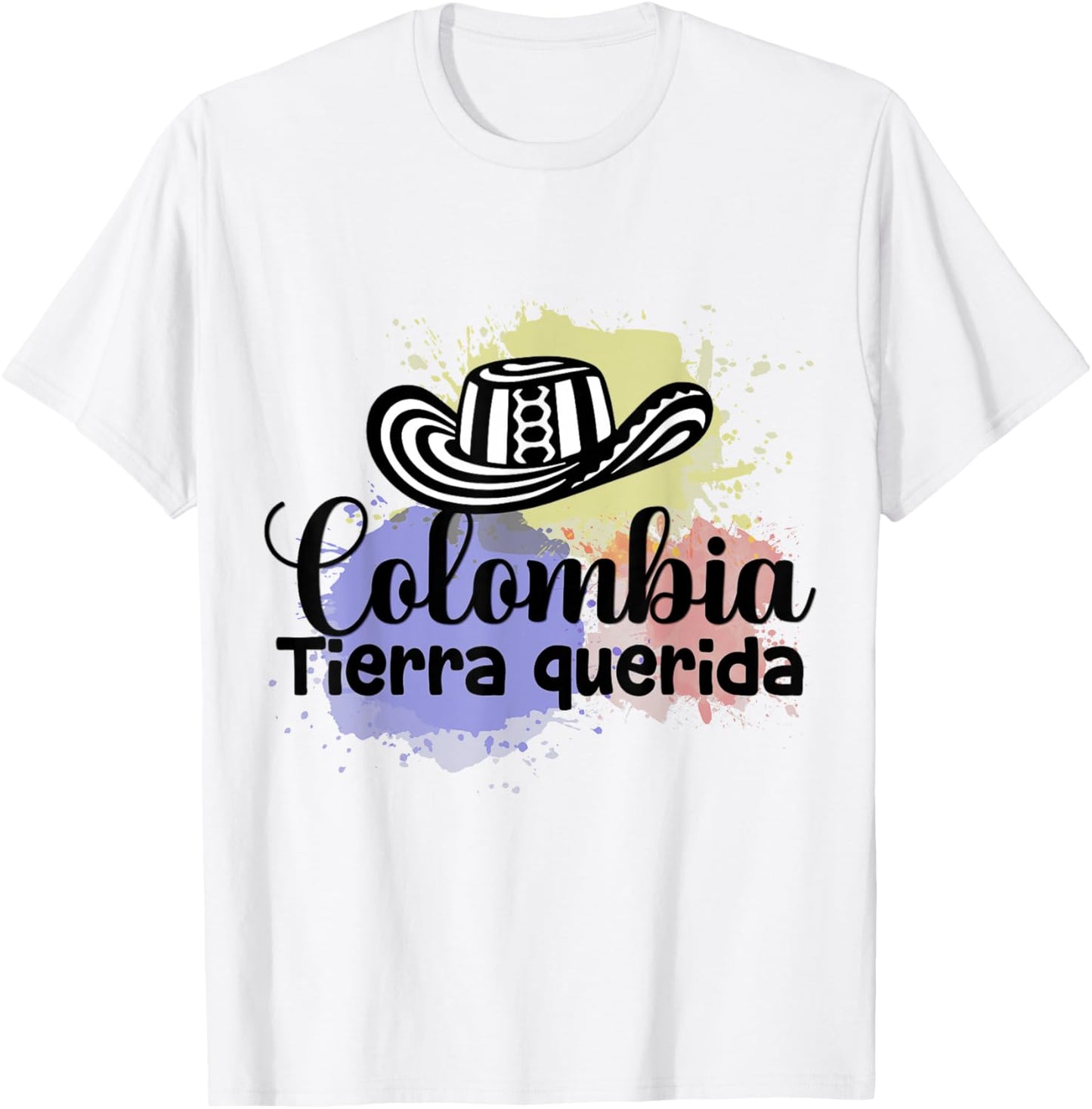Colombia Pride & Slang of Real Colombians T-Shirt - T-Shirt | White